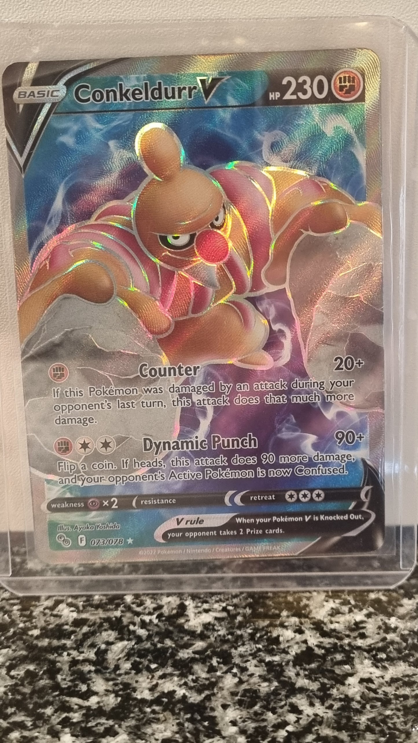 Conkeldurr V (Pokémon GO #73) 🇺🇸 (Alt)