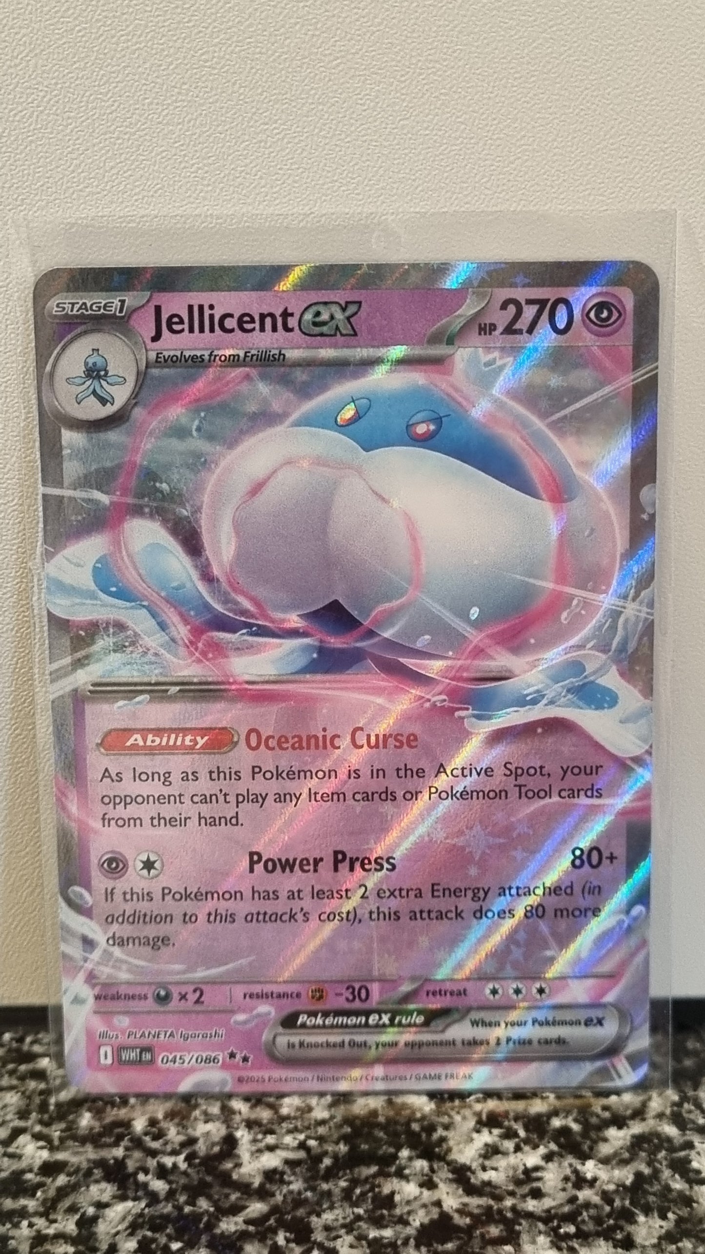 Jellicent ex (White Flare #45) 🇺🇸 (Alt)