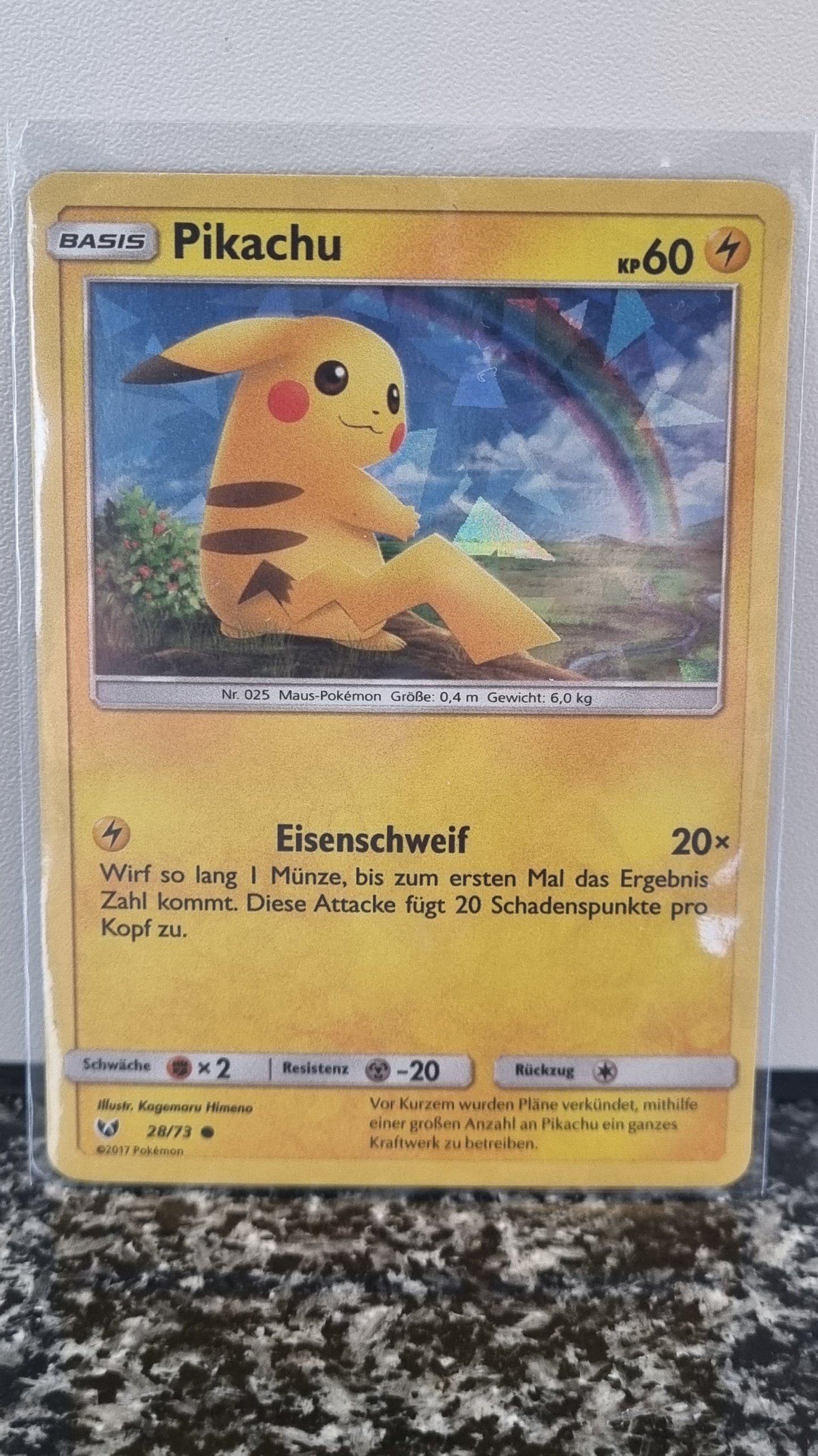 Pikachu (Cracked Ice Holo) (Shiny Legends #28) 🇨🇭🇩🇪 (Alt)
