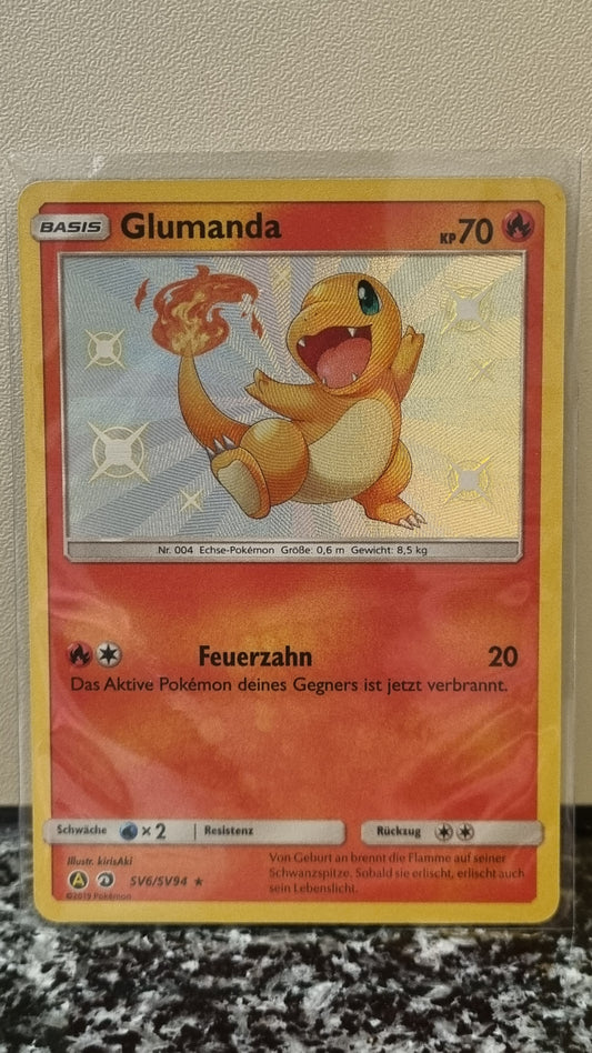 Glumanda (Hidden Fates Shiny Vault #6) 🇨🇭🇩🇪 (Alt)