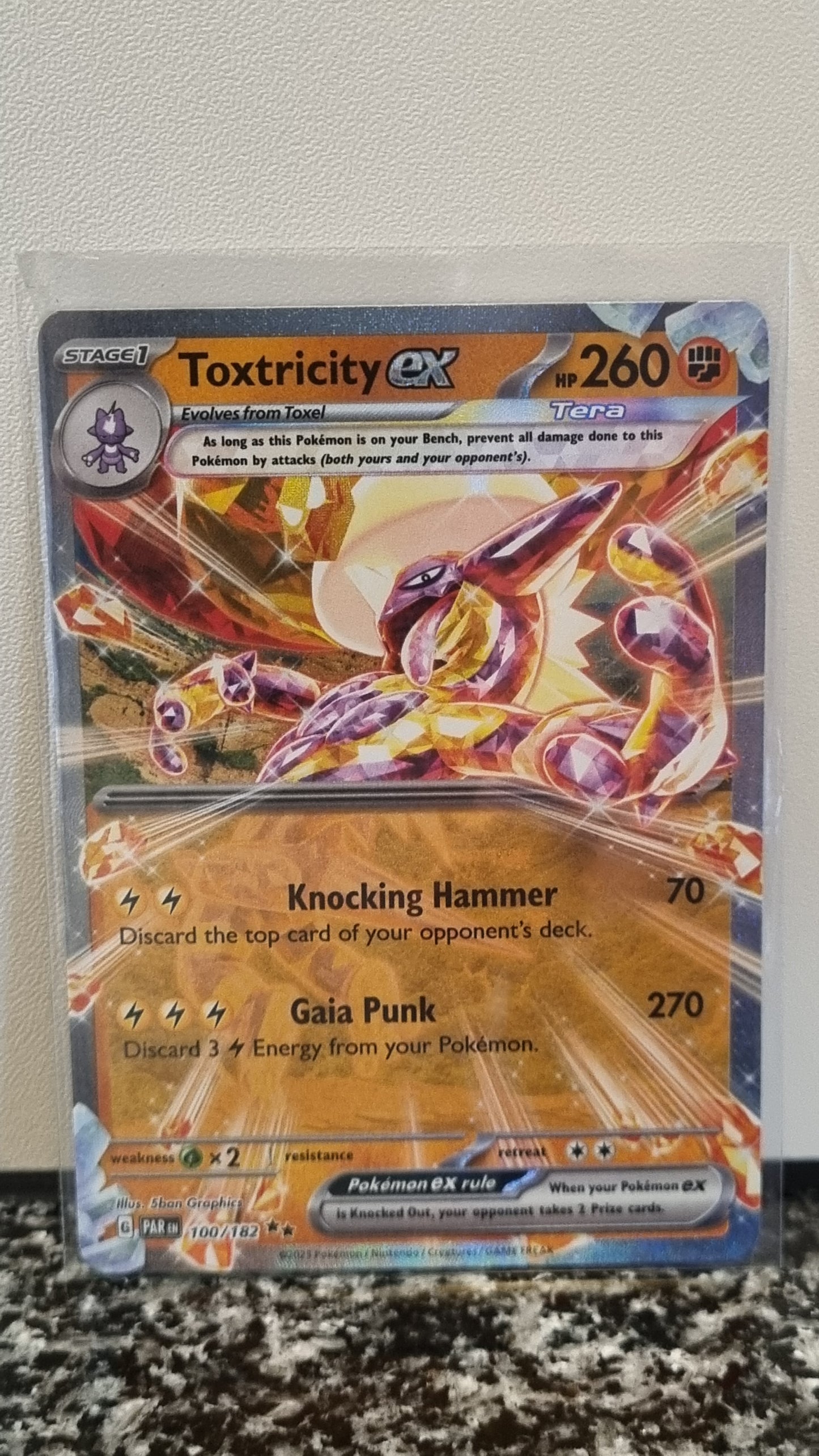 Toxtricity ex (Paradox Rift #100) 🇺🇸 (Alt)