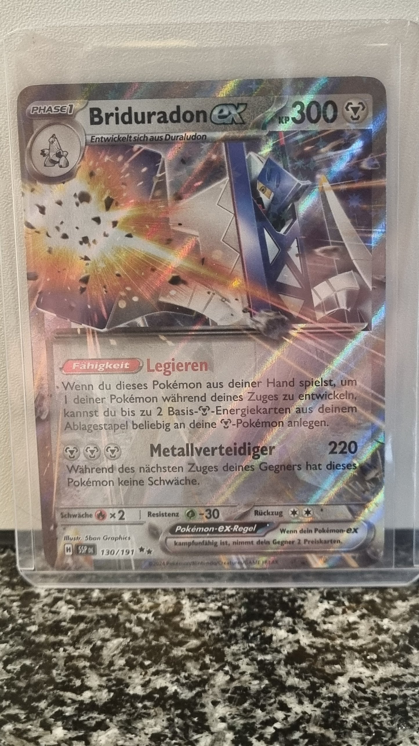 Briduradon ex (Surging Sparks #130) 🇨🇭🇩🇪 (Alt)