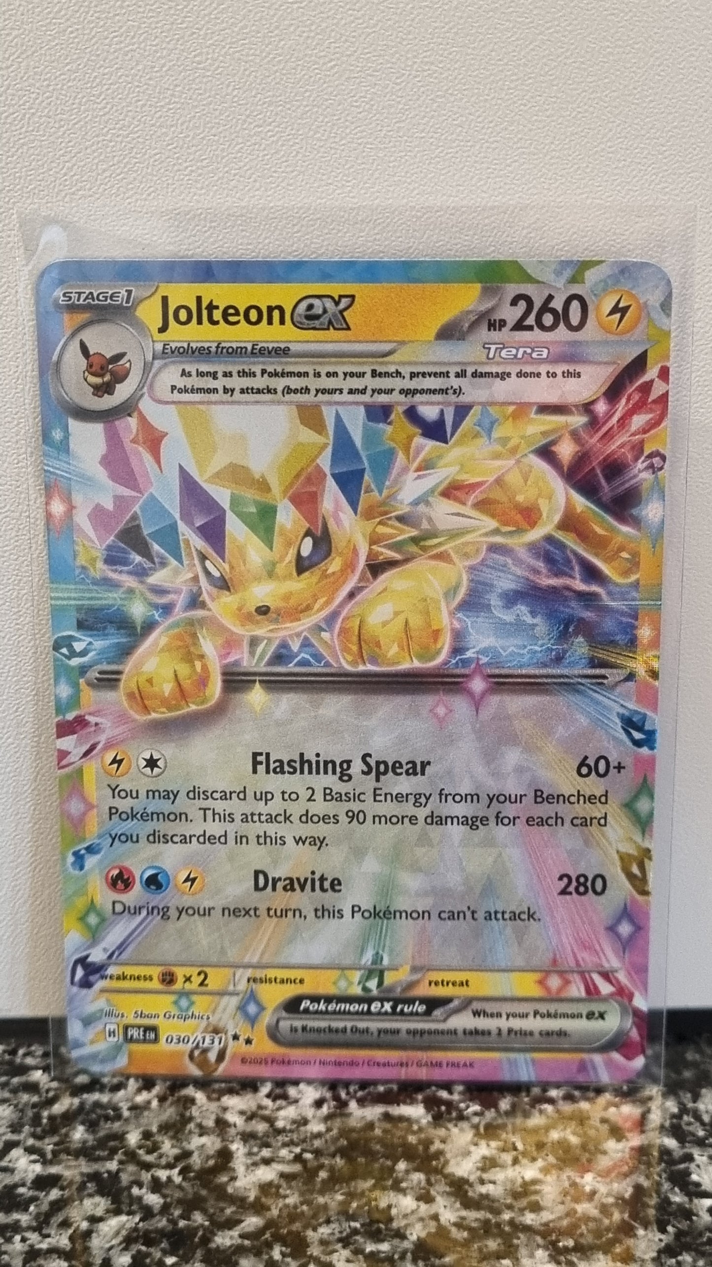 Jolteon ex (Prismatic Evolutions #30) 🇺🇸 (Alt)