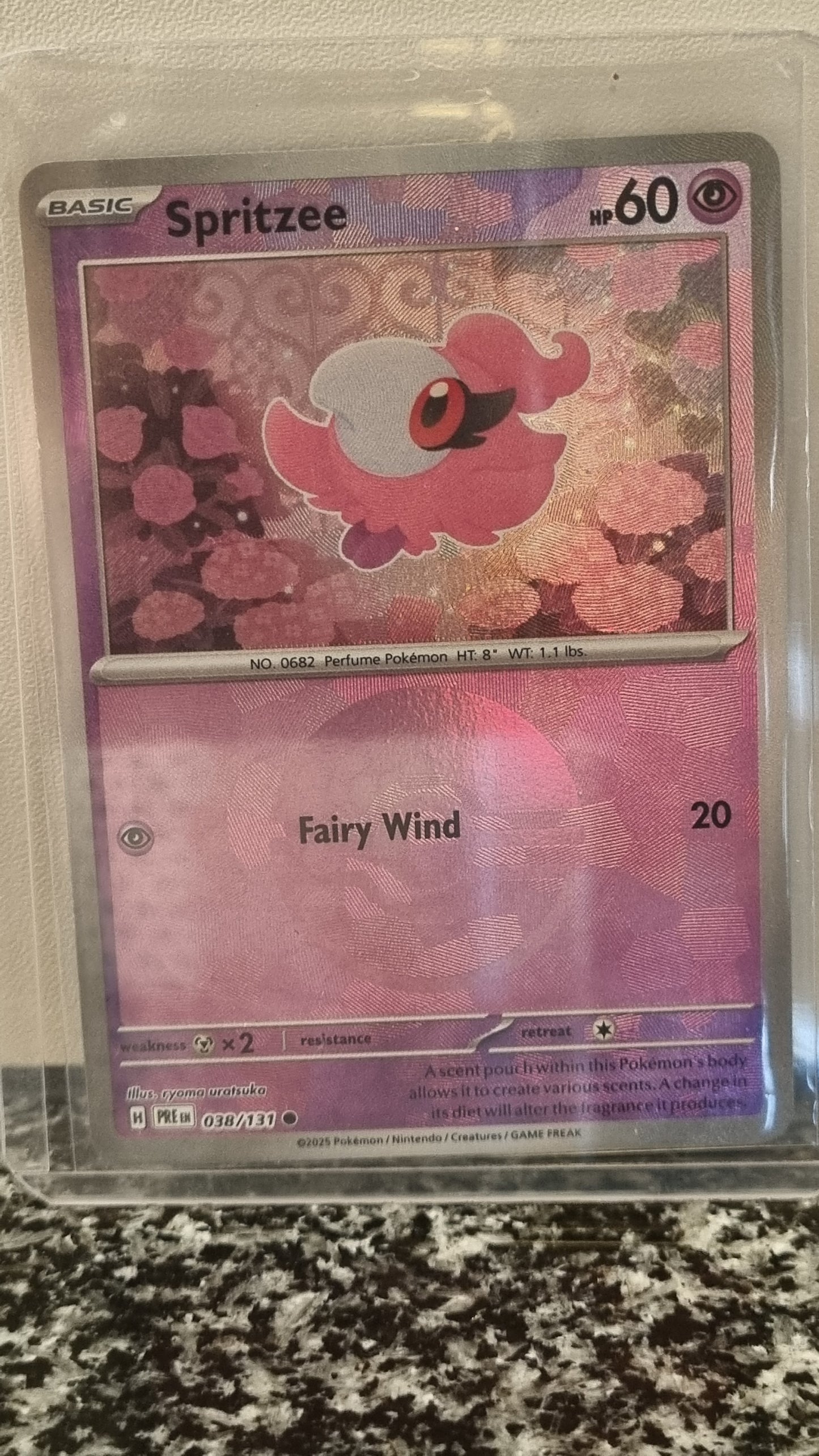 Spritzee (Pokeball) (Prismatic Evolutions #38) 🇺🇸 (Alt)