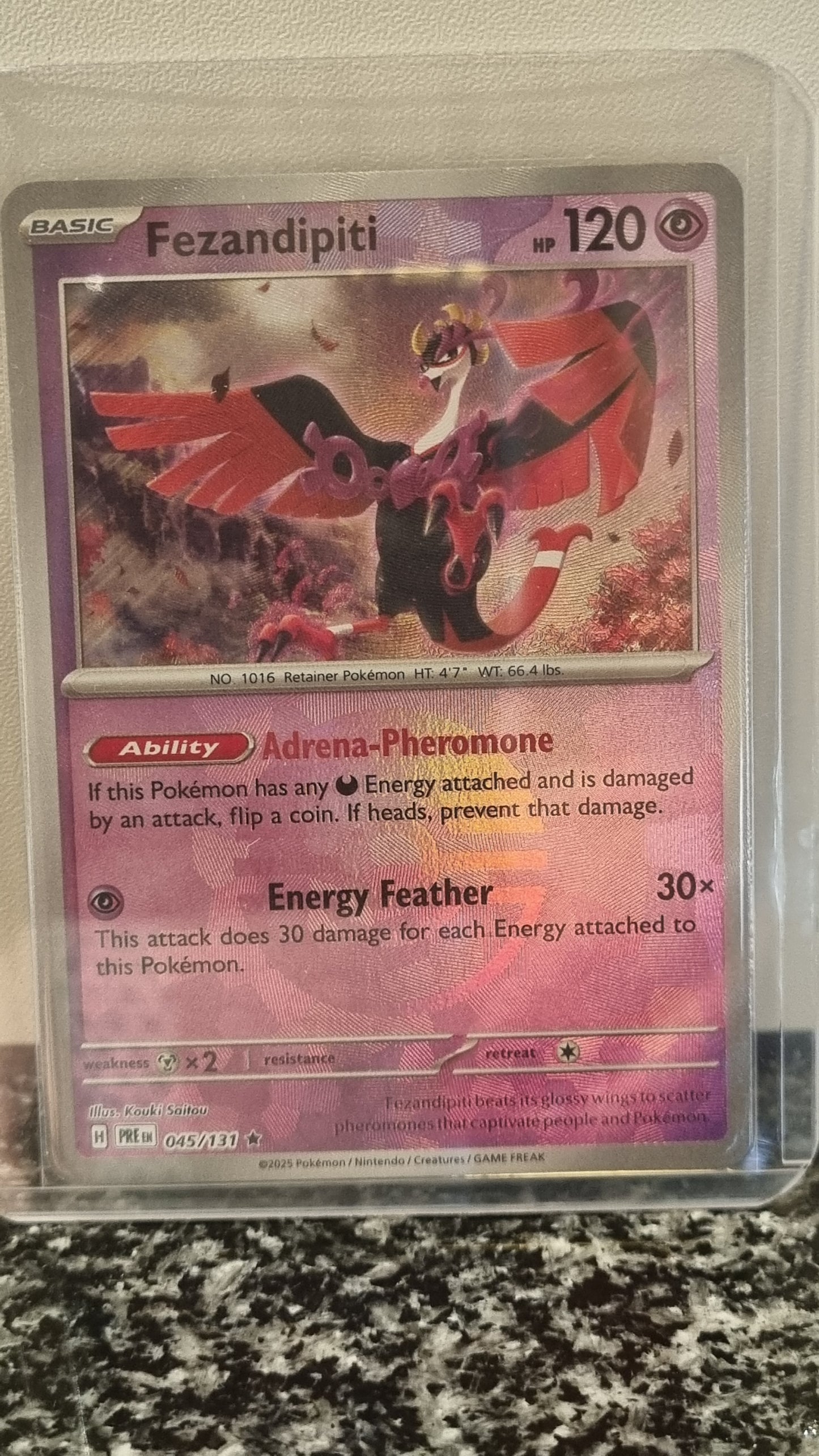 Fezandipiti (Pokeball) (Prismatic Evolutions #45) 🇺🇸 (Alt)
