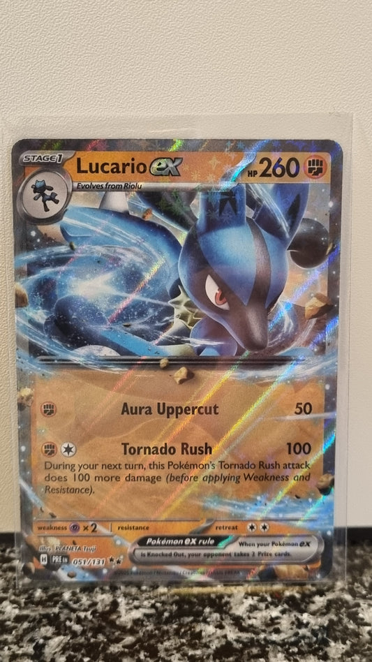 Lucario ex (Prismatic Evolutions #51) 🇺🇸 (Alt)