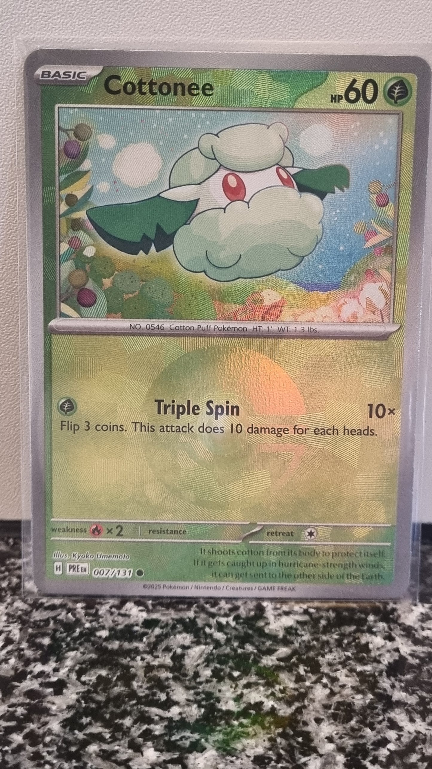 Cottonee (Pokeball) (Prismatic Evolutions #7) 🇺🇸 (Alt)