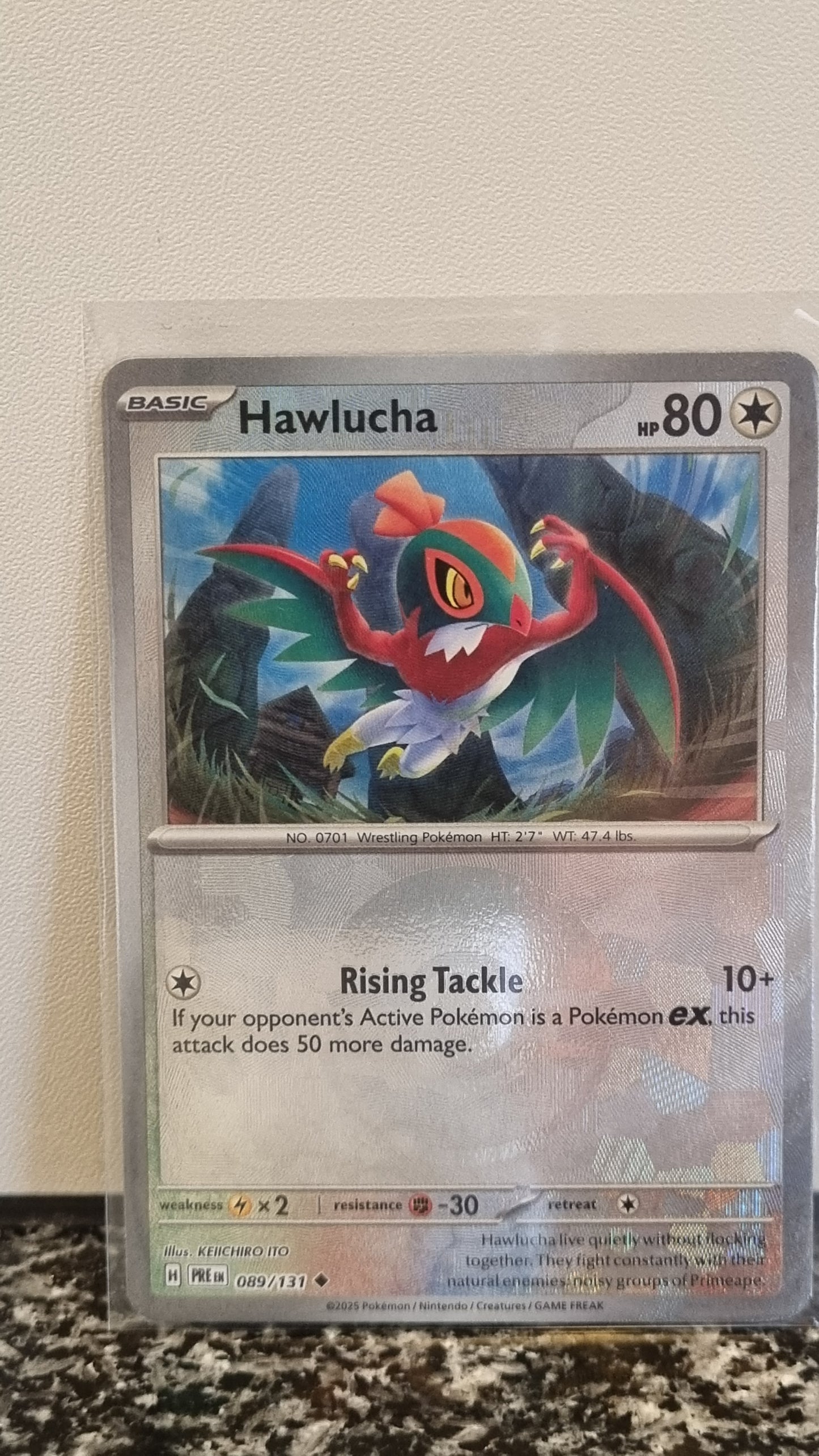 Hawlucha (Pokeball) (Prismatic Evolutions #89) 🇺🇸 (Alt)