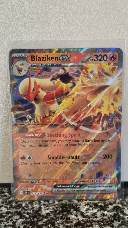 Blaziken ex (Journey Together #24) 🇺🇸 (Alt)