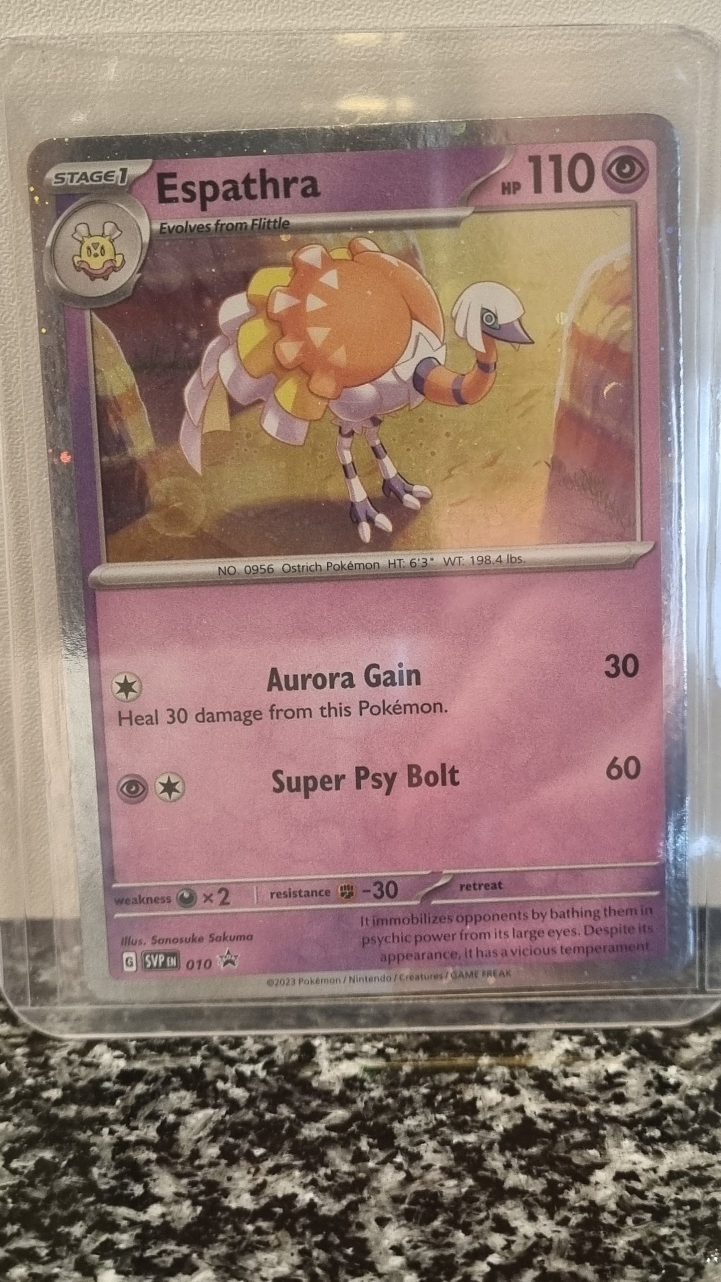 Espathra (SV Black Star Promos #10) 🇺🇸 (Alt)