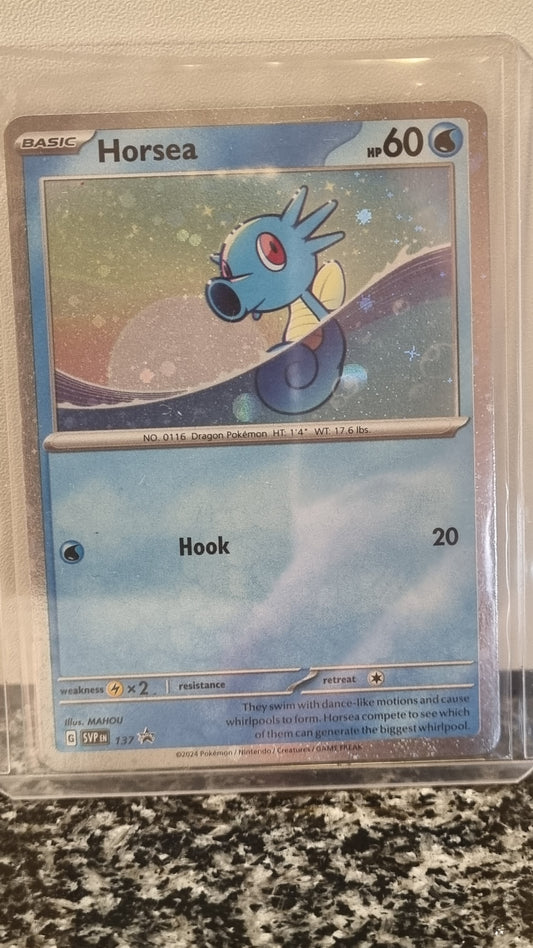 Horsea (Cosmo Holo) (SV Black Star Promos #137) 🇺🇸 (Alt)
