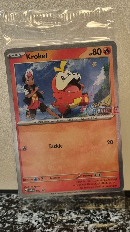 Krokel (Sealed. Horizonte Stamp) (SV Black Star Promos #192) 🇨🇭🇩🇪 (Alt)