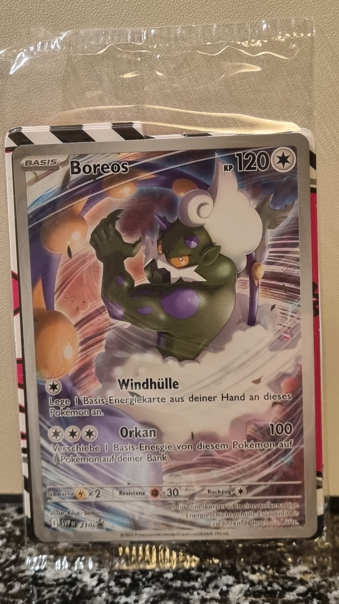 Boreos (Sealed) (SV Black Star Promos #210) 🇨🇭🇩🇪 (Alt)