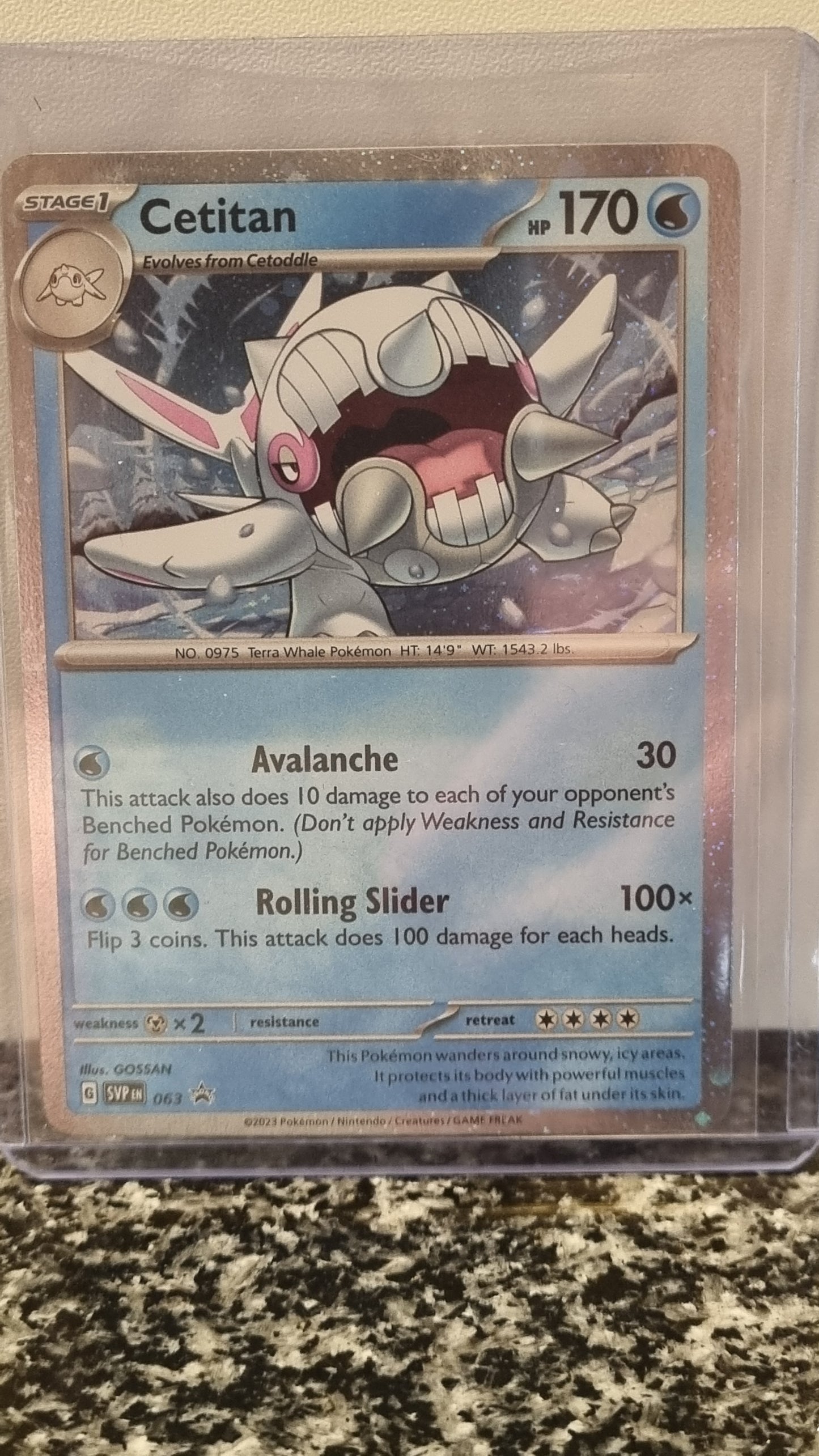 Cetitan (Cosmo Holo) (SV Black Star Promos #63) 🇺🇸 (Alt)