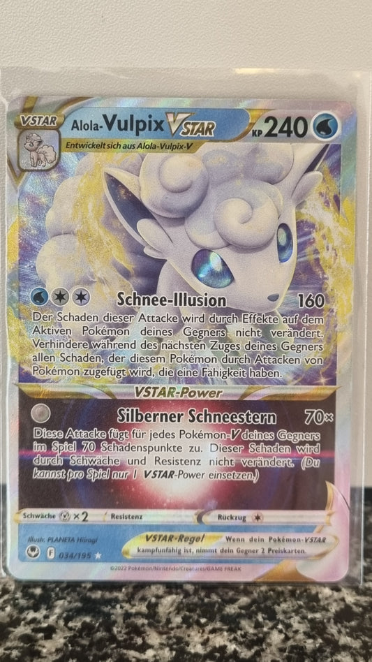 Alola-Vulpix VSTAR (Silver Tempest #34) 🇨🇭🇩🇪 (Alt)