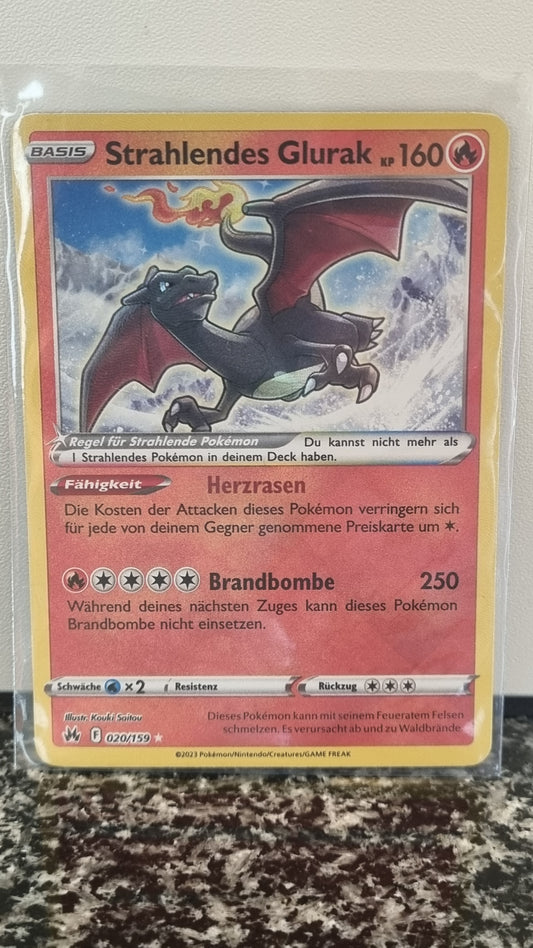 Strahlendes Glurak (Crown Zenith #20) 🇨🇭🇩🇪 (Alt)