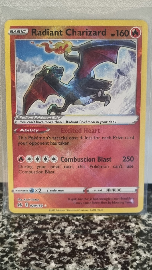 Radiant Charizard (Crown Zenith #20) 🇺🇸 (Alt)