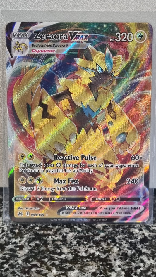 Zeraora VMAX (Crown Zenith #54) 🇺🇸 (Alt)