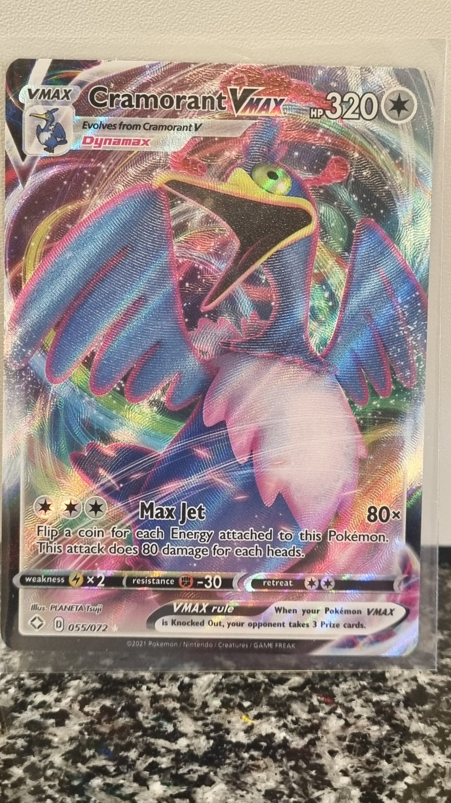 Cramorant VMAX (Shining Fates #55) 🇺🇸 (Alt)