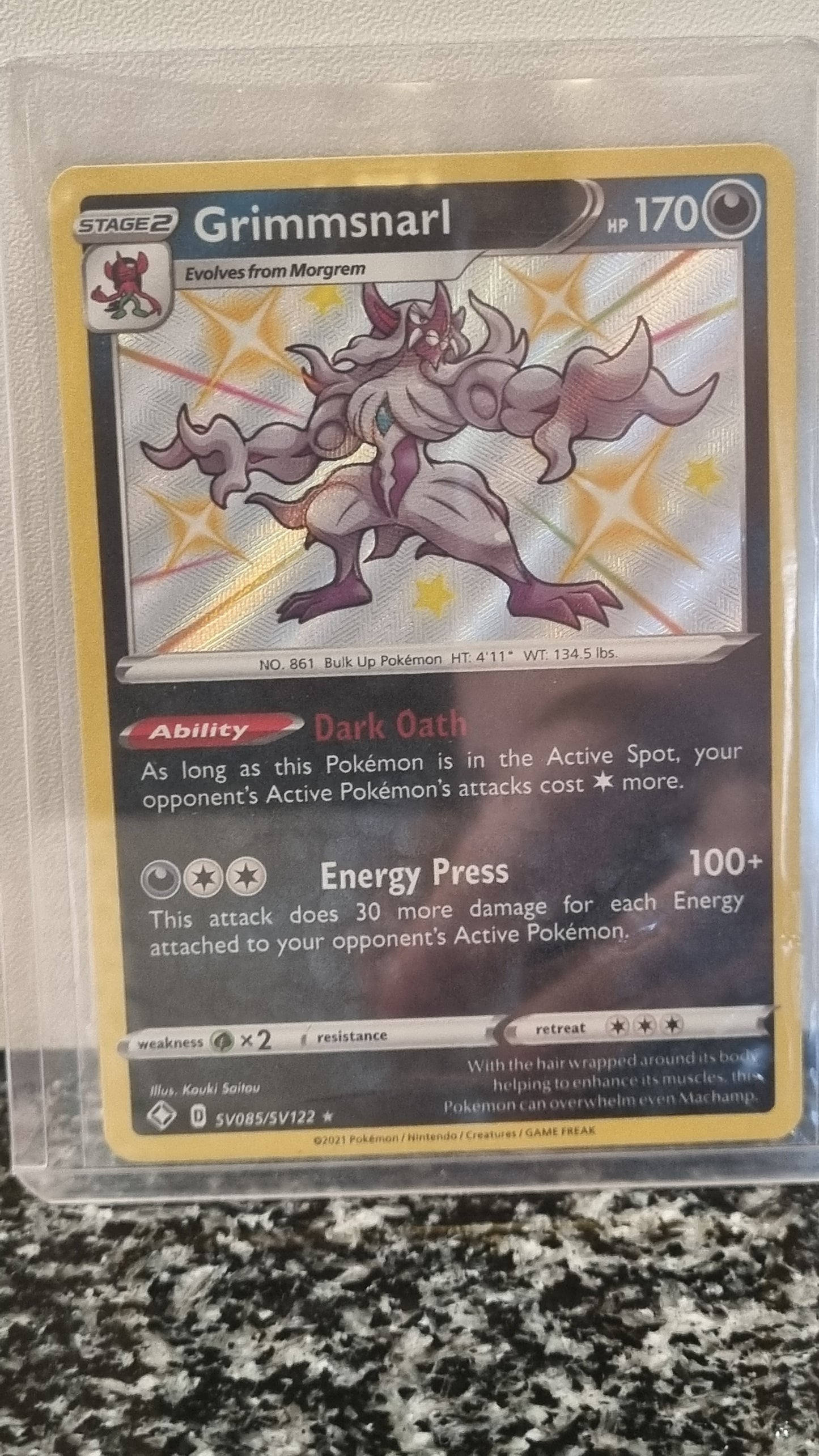 Grimmsnarl (Shining Fates Shiny Vault #085) 🇺🇸 (Alt)