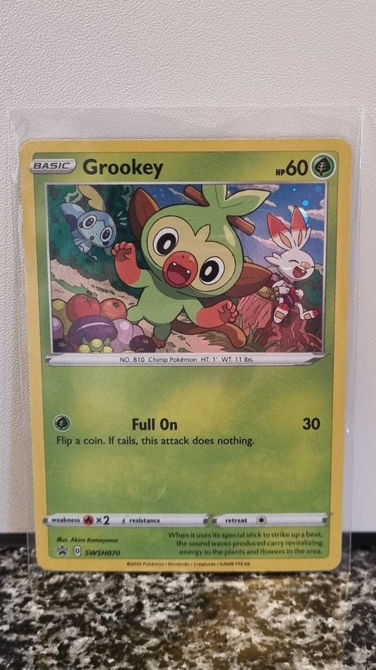 Grookey (SWSH Black Star Promos #070) 🇺🇸 (Alt)