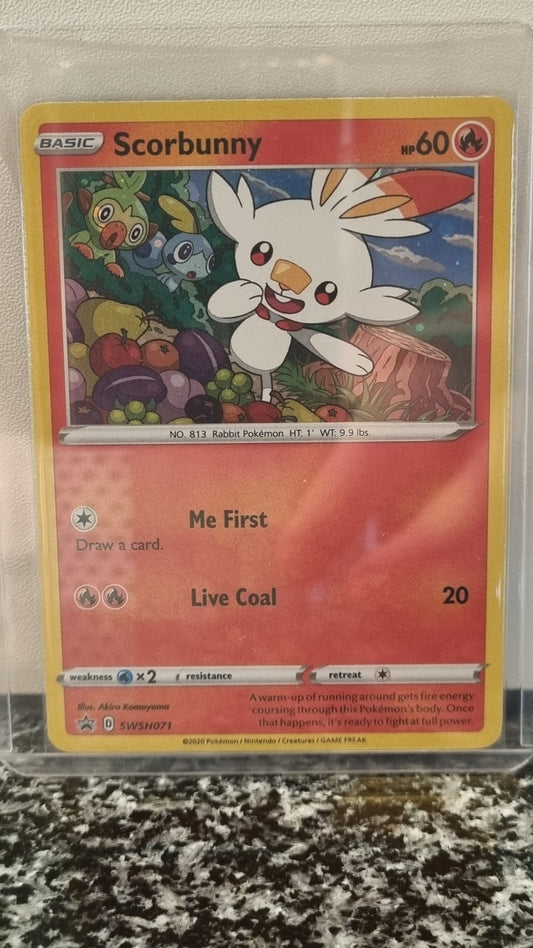 Scorbunny (SWSH Black Star Promos #071) 🇺🇸 (Alt)