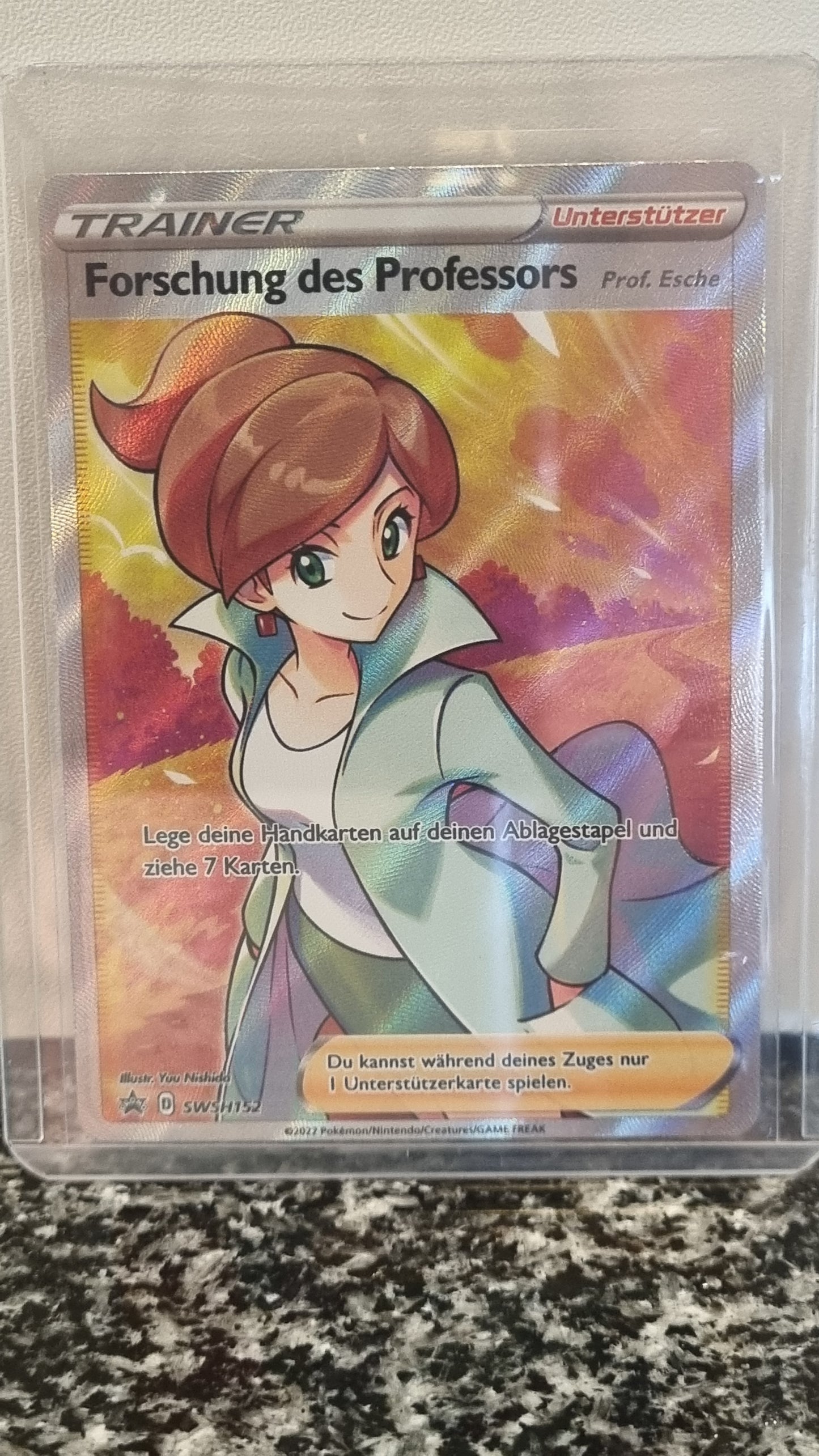 Forschung des Professors (Prof. Esche) (SWSH Black Star Promos #152) 🇨🇭🇩🇪 (Alt)