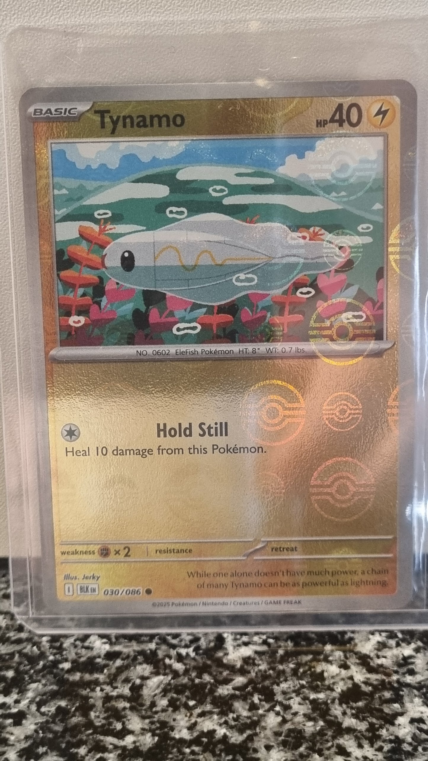 Tynamo (Pokeball) (Black Bolt #30) 🇺🇸 (Alt)