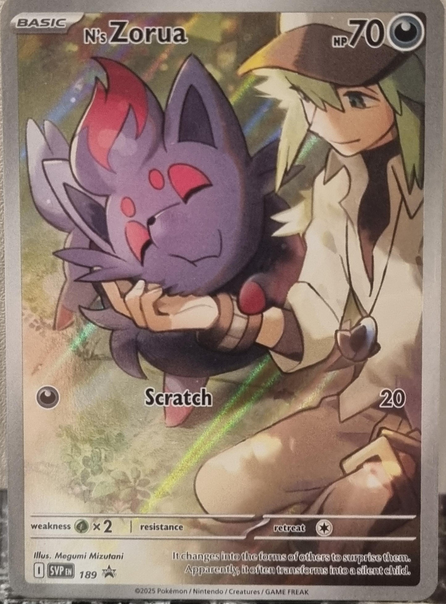 N's Zorua - SV Black Star Promos (Promo) [SVP-189]