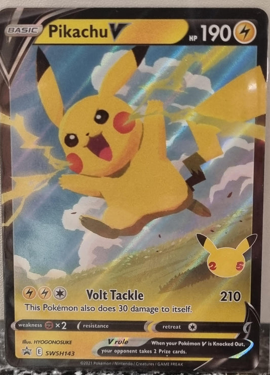 Pikachu V - SWSH Black Star Promos (Promo) [SWSH-143]