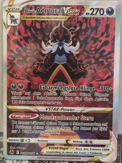 Hisuian Samurott VSTAR - Crown Zenith (Ultra Rare) [CRZ-GG52]