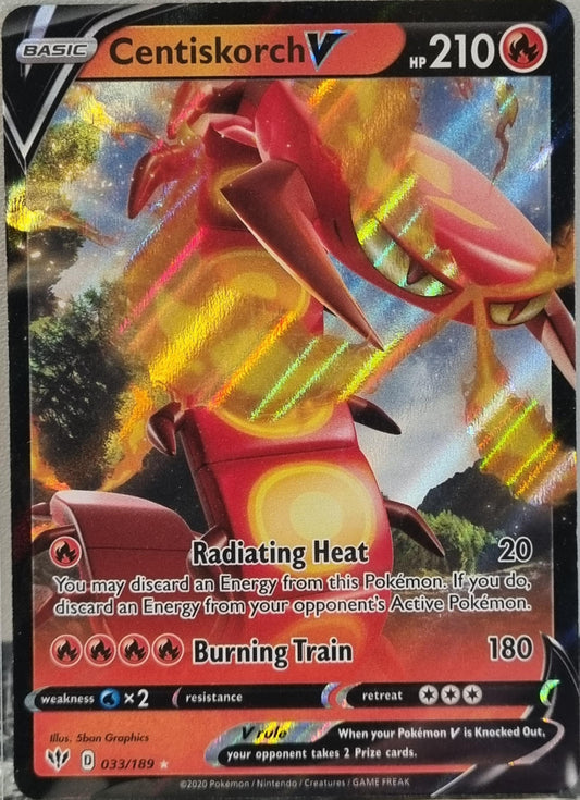 Centiskorch V - Darkness Ablaze (Ultra Rare) [DAA-33]