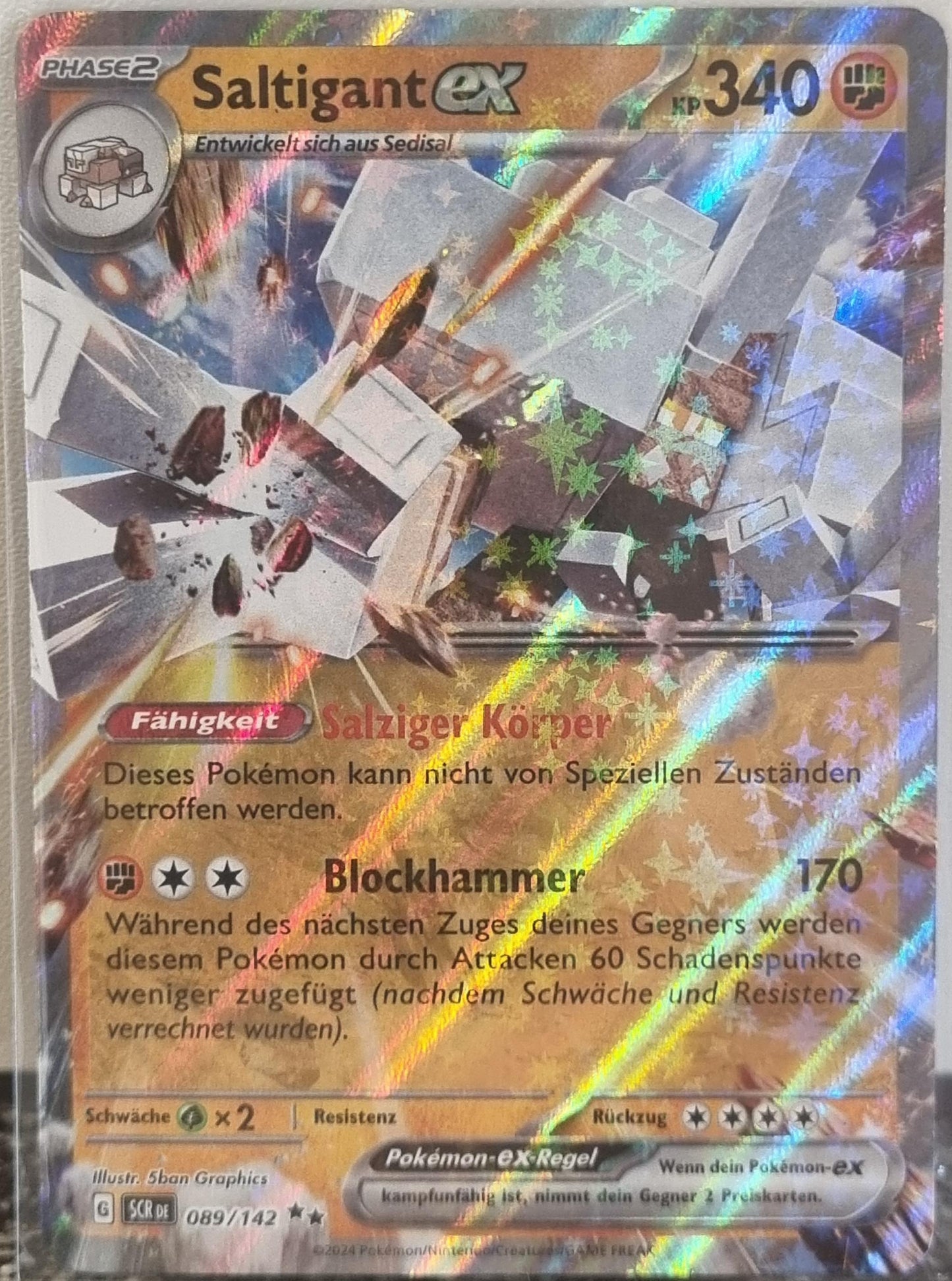 Garganacl ex - Stellar Crown (Double Rare) [SCR-089]