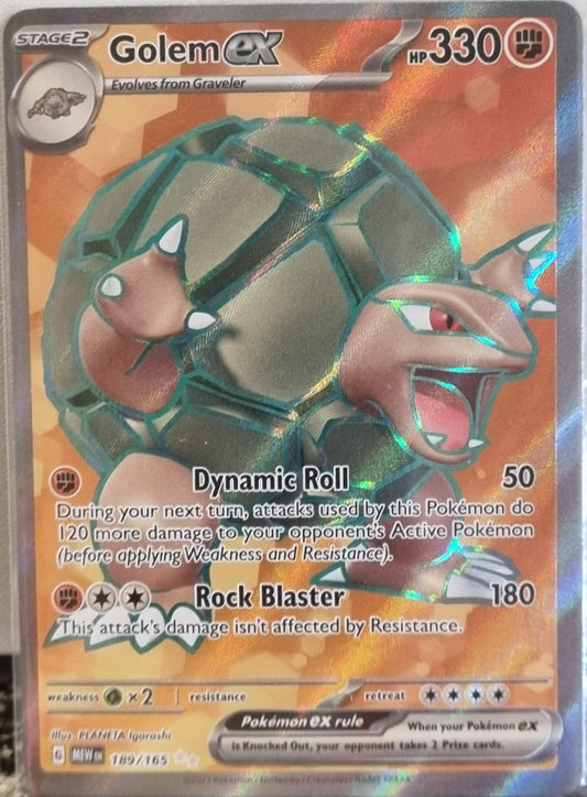 Golem ex - 151 (Ultra Rare) [MEW-189]