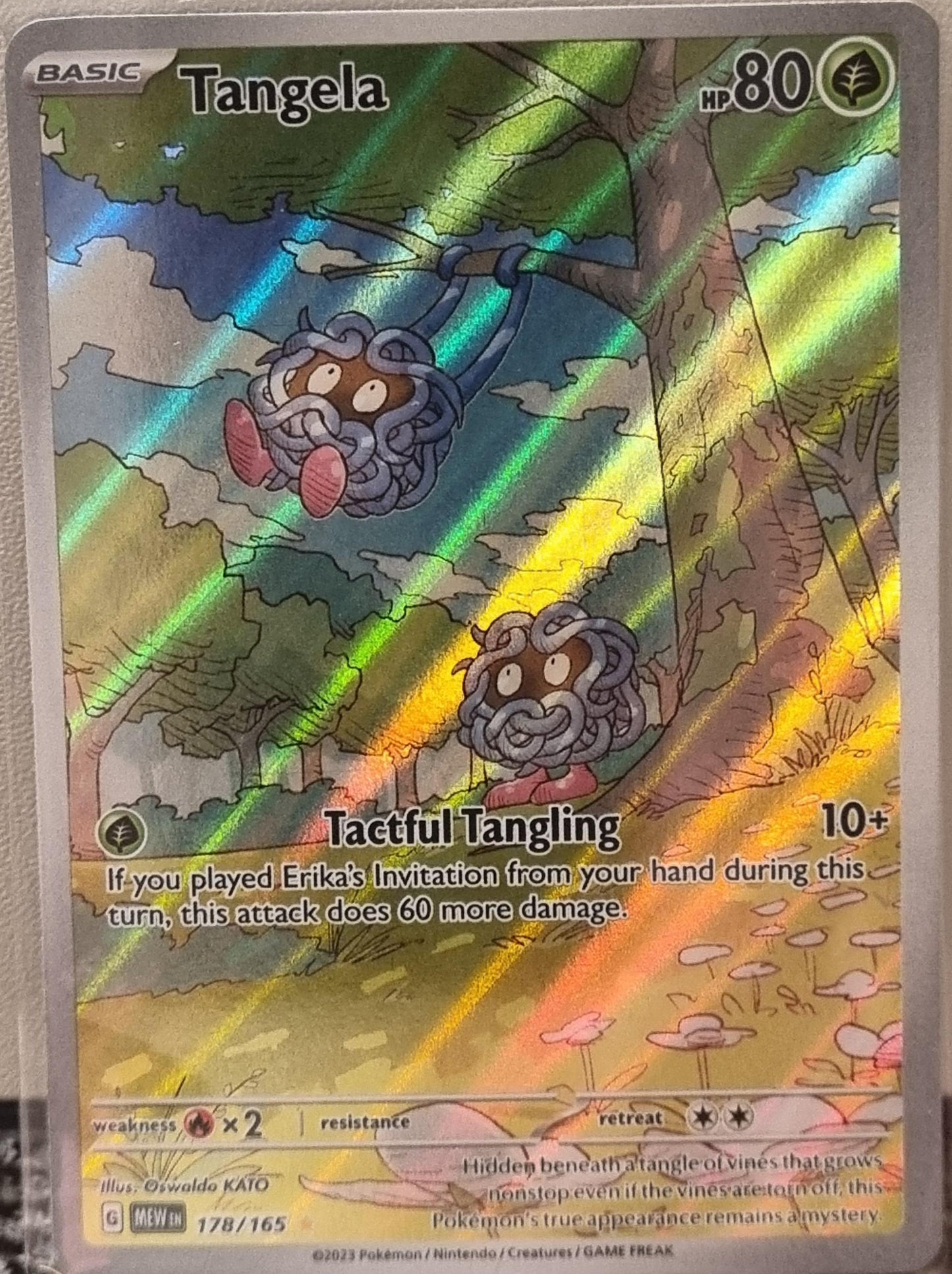 Tangela - 151 (Illustration Rare) [MEW-178]