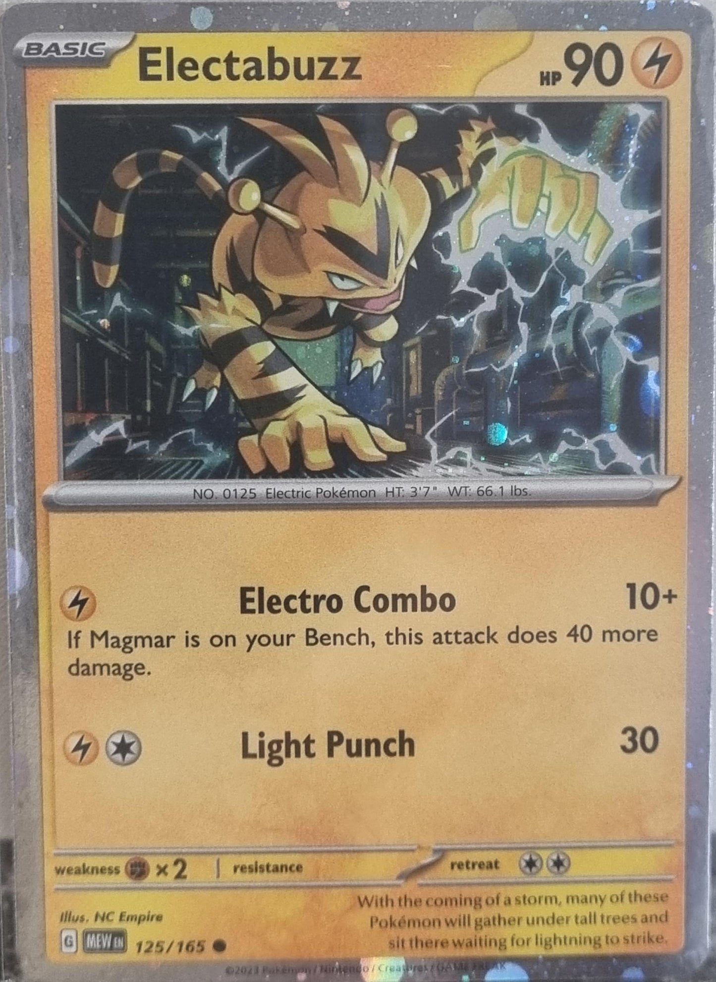 Electabuzz - 151 (Promo) [MEW-125]
