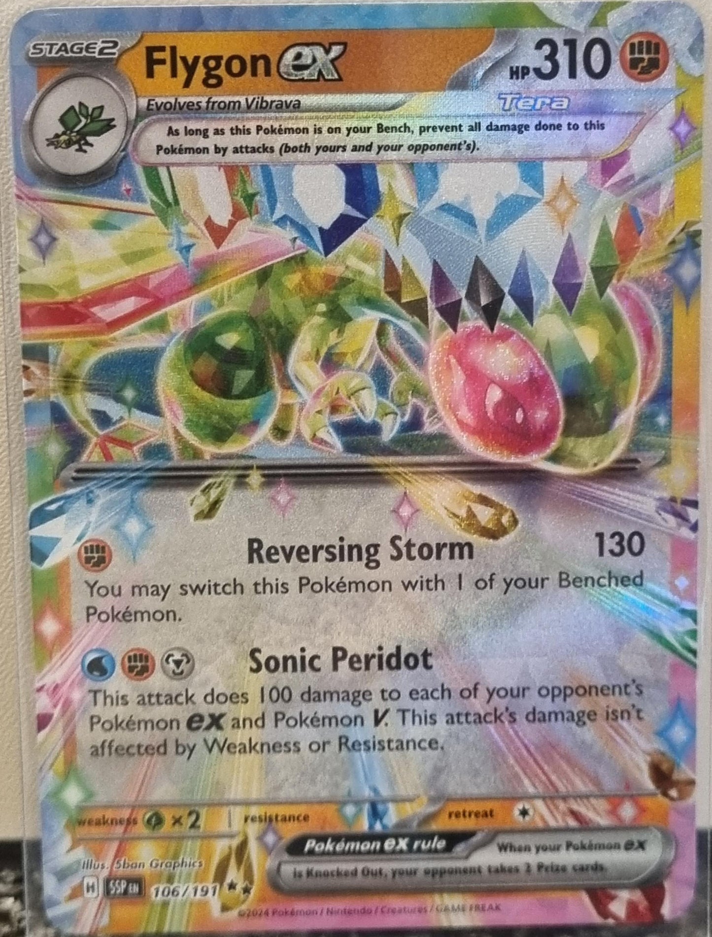 Flygon ex - Surging Sparks (Double Rare) [SSP-106]