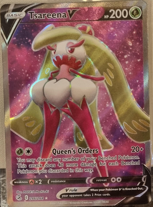 Tsareena V - Fusion Strike (Ultra Rare) [FST-246]