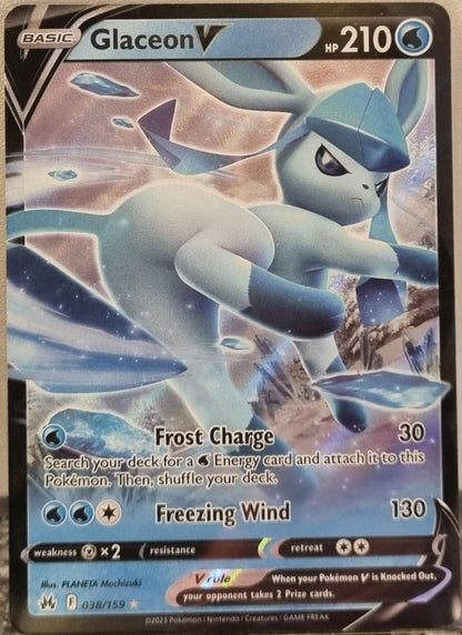 Glaceon V - Crown Zenith (Ultra Rare) [CRZ-038]