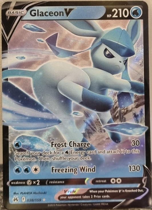 Glaceon V - Crown Zenith (Ultra Rare) [CRZ-038]