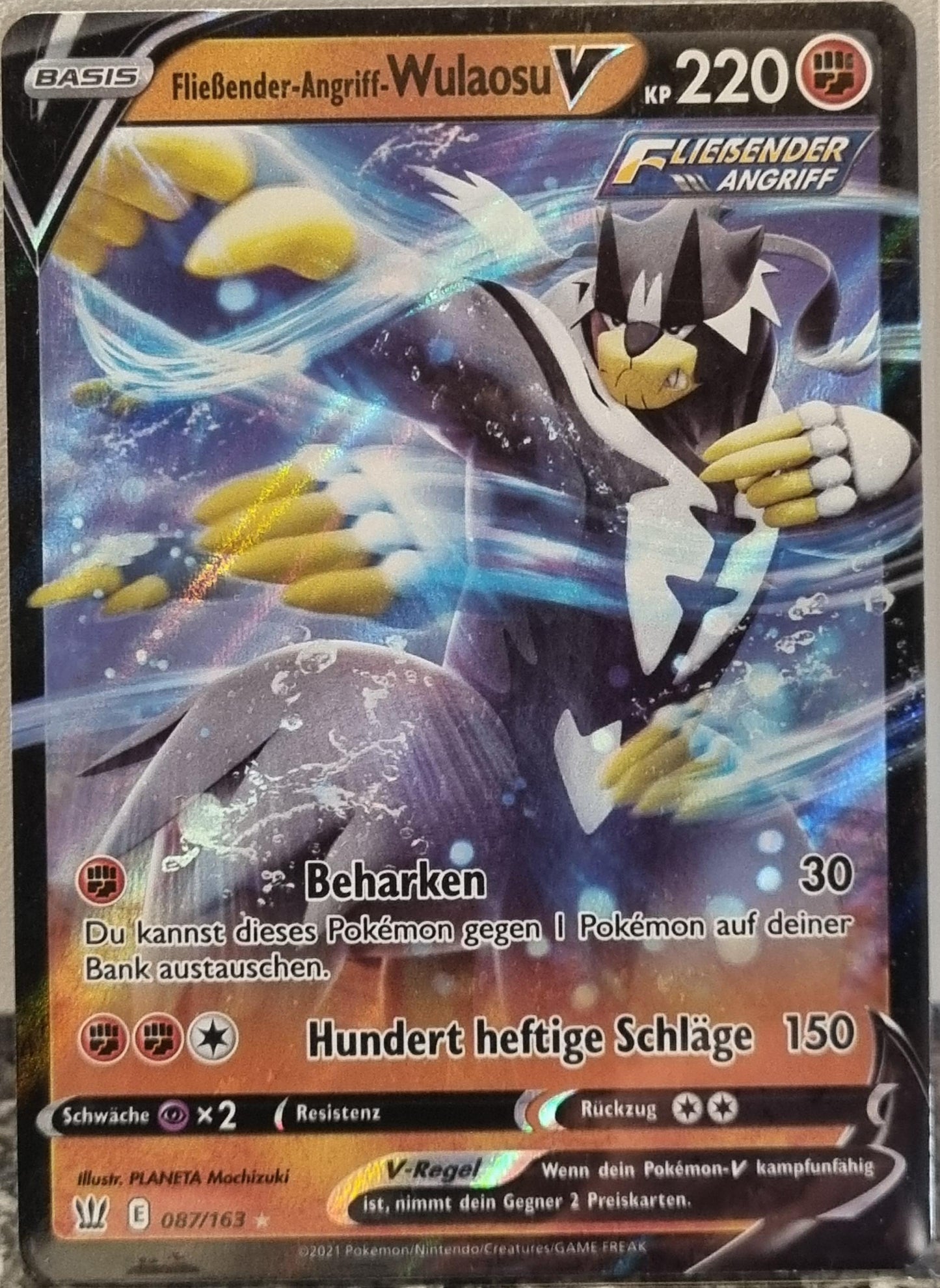 Rapid Strike Urshifu V - Battle Styles (Ultra Rare) [BST-87]