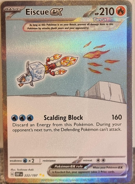 Eiscue ex - Obsidian Flames (Special Illustration Rare) [OBF-222]