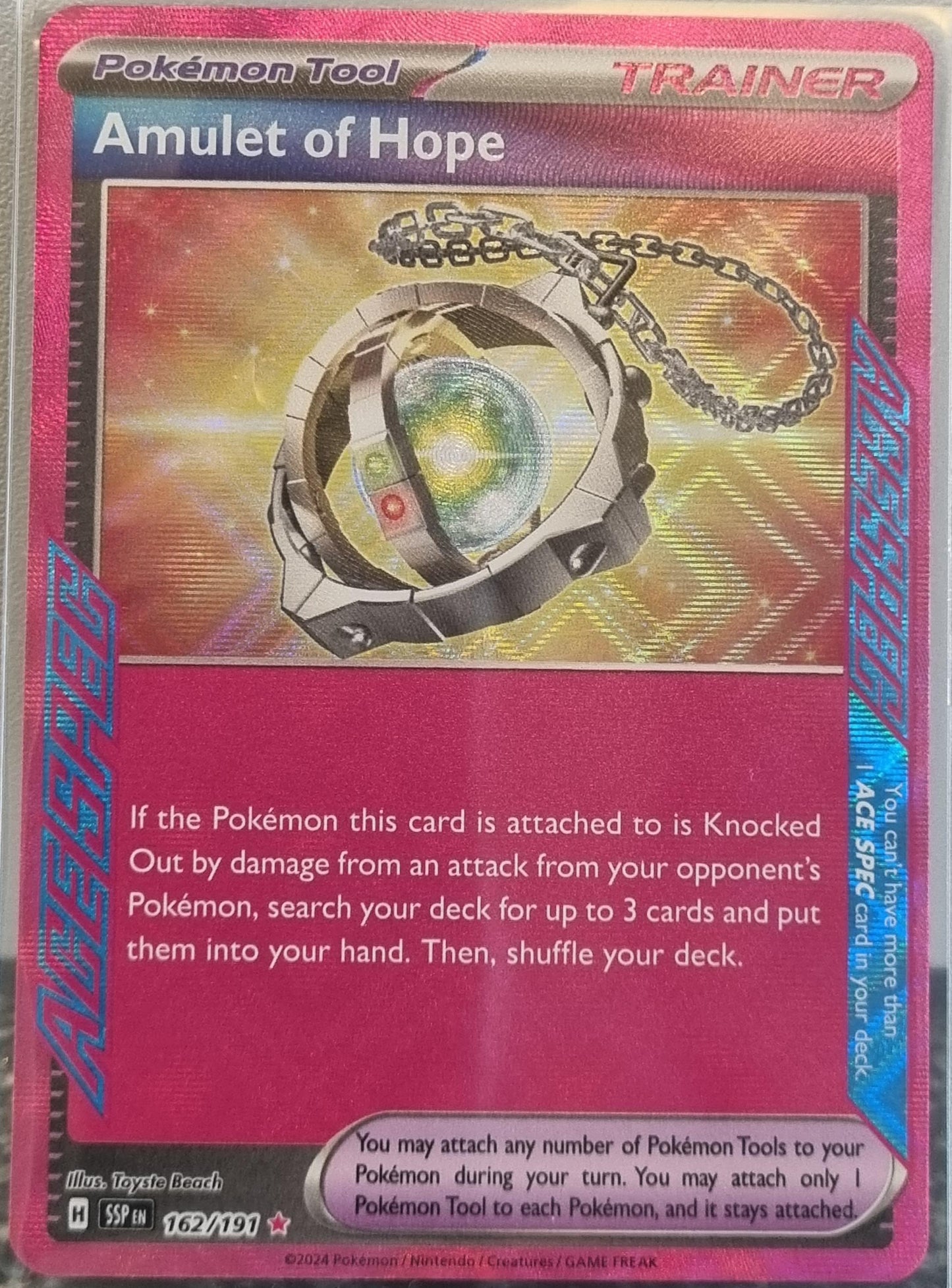 Amulet of Hope - Surging Sparks (ACE Rare) [SSP-162]