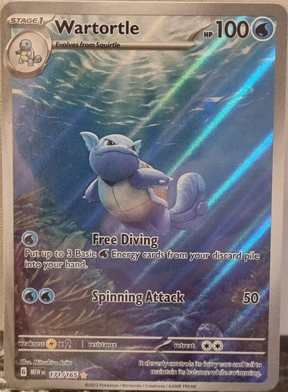 Wartortle - 151 (Illustration Rare) [MEW-171]