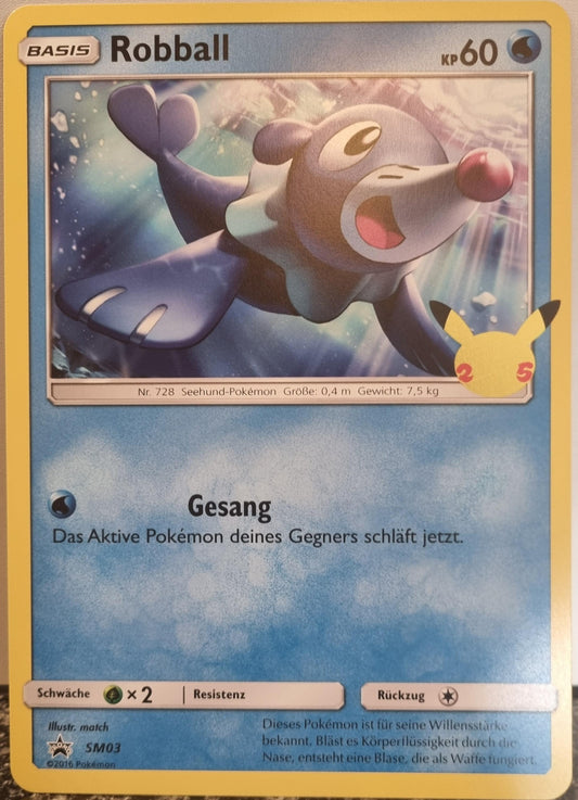 Popplio - SM Black Star Promos (Oversized) [SM-03]