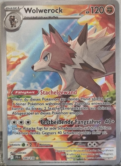 Lycanroc - Journey Together (Illustration Rare) [JTG-166]