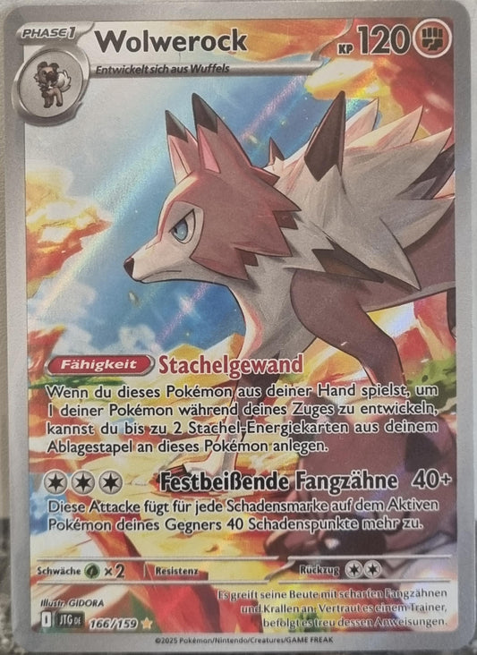 Lycanroc - Journey Together (Illustration Rare) [JTG-166]