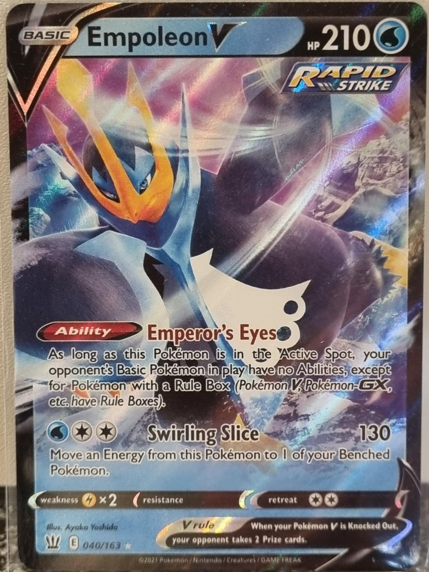 Empoleon V - Battle Styles (Ultra Rare) [BST-40]