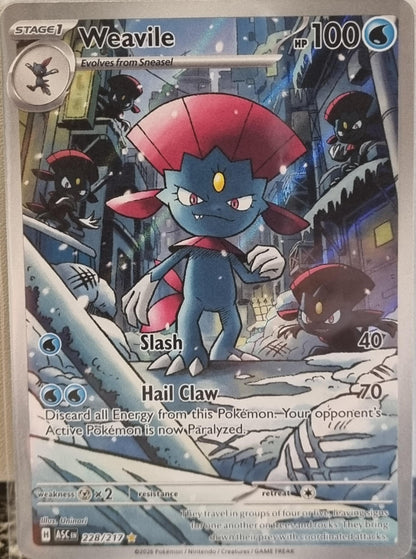 Weavile - Ascended Heroes (Illustration Rare) [ASC-228]