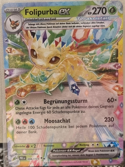 Leafeon ex - Prismatic Evolutions (Double Rare) [PRE-006]